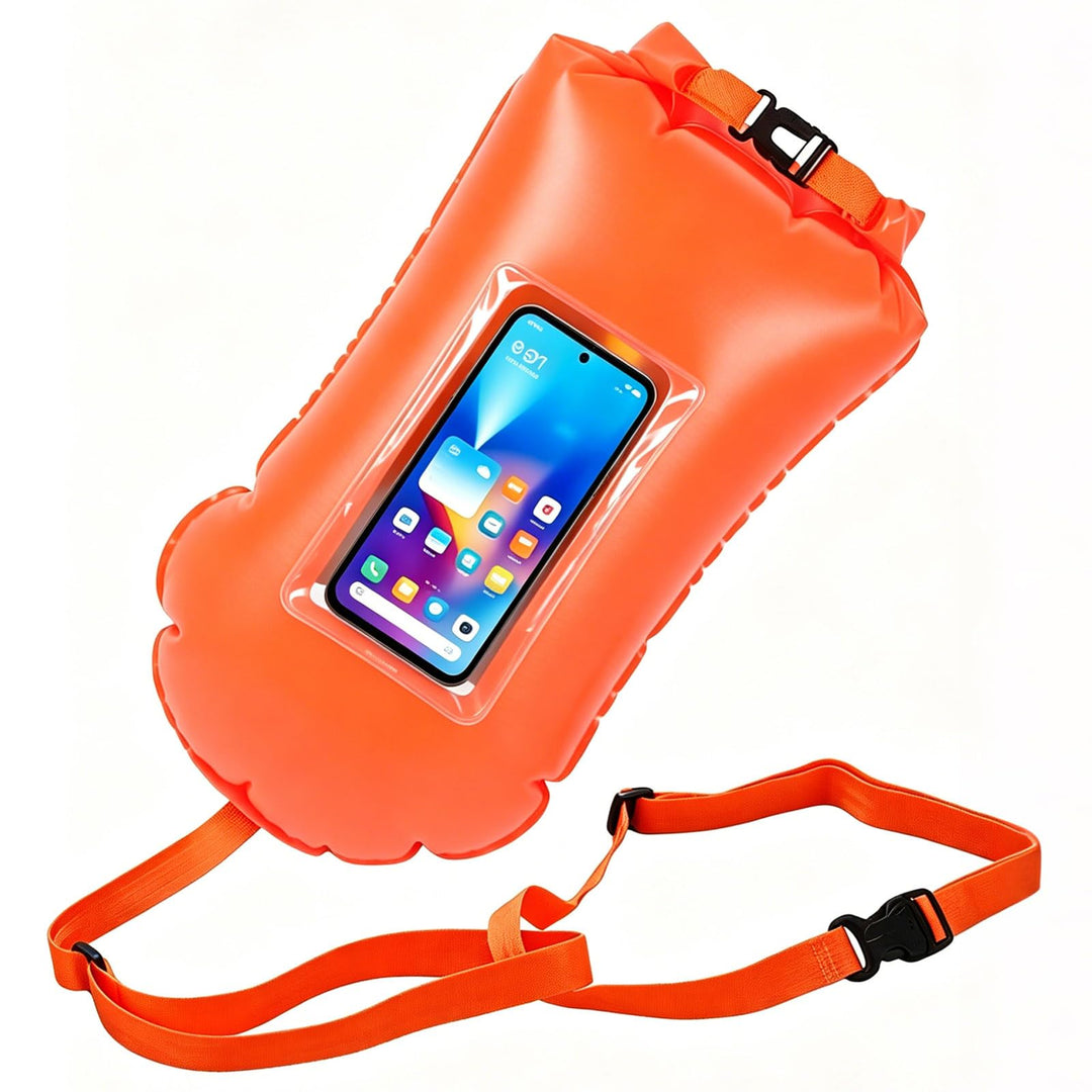 Schwimmboje mit Touchscreen-Handyfach, wasserdicht