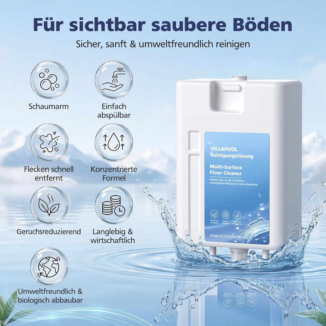 2X Reinigungsmittel Kompatibel mit Dreame L20 Ultra