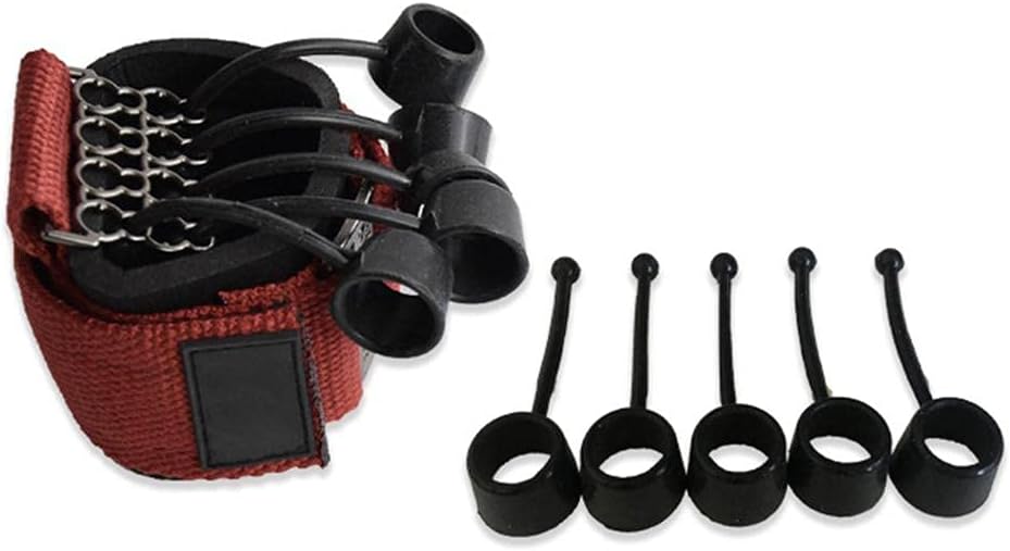 Faruxue Fingertrainer - Finger und Hand Extensor Trainer Exerciser mit Widerstandsband Stretcher Stä