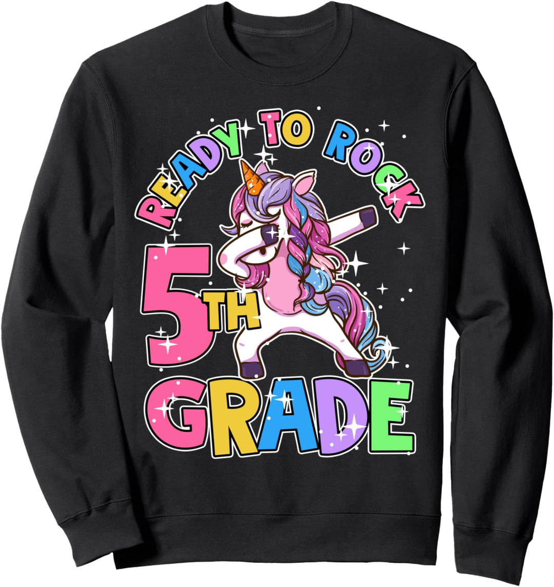 5. Klasse Einhorn Schulanfang Outfit Mädchen Sweatshirt