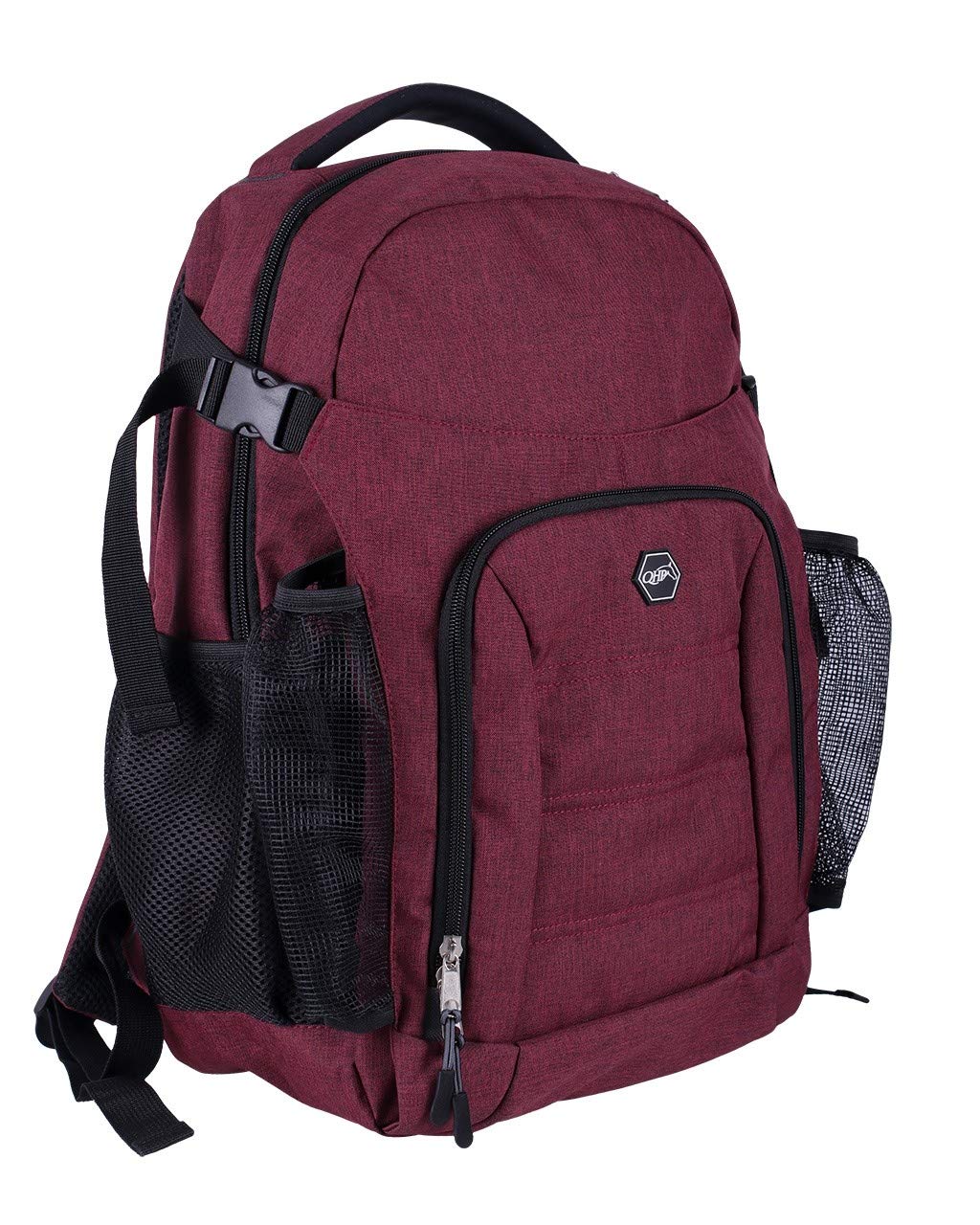 QHP praktischer Rucksack für den Reiter oder als Putzrucksack mit vielen Verstaumöglichkeiten (Borde