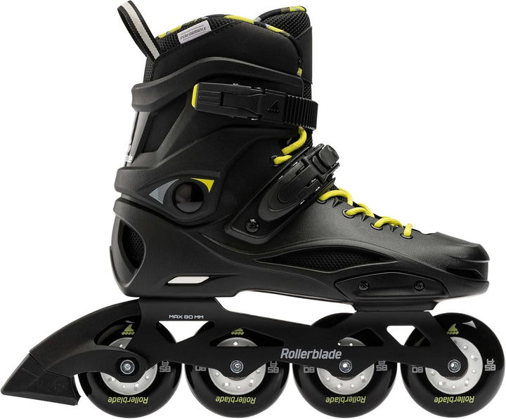 Rollerblade Herren Rb Cruiser Inlineskate 250 Black/Neon Yellow, 250 Black/Neon Yellow