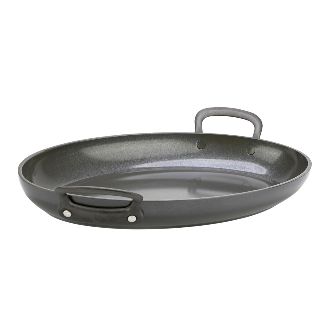 GreenPan Craft Hartanodisierte gesunde keramische Antihaft-Fischpfanne, 40 cm x 25 cm, PFAS-frei, in