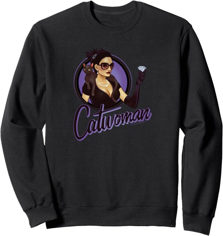DC Comics Bombshells Catwoman Sweatshirt