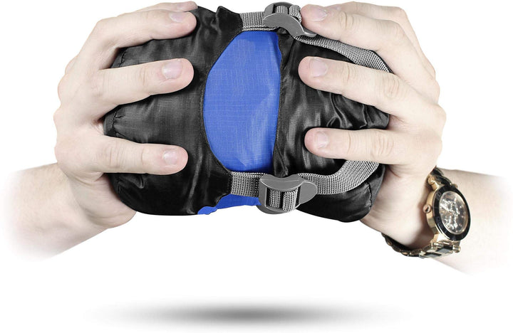 normani Ultralight Schlafsack Runty KOMPAKTE GRÖssE! 3D Mikrofaser Microtech Füllung, wasserdichter