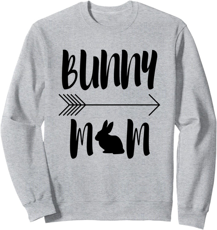 Kaninchen Mama Lustiger Hase Bunny Mom Sweatshirt