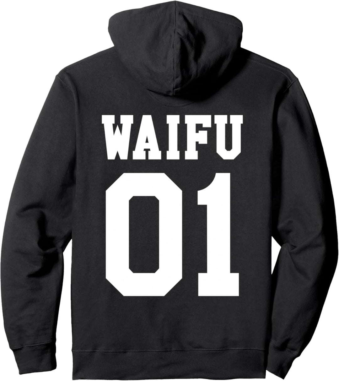 Waifu Anime Couples Pullover Hoodie