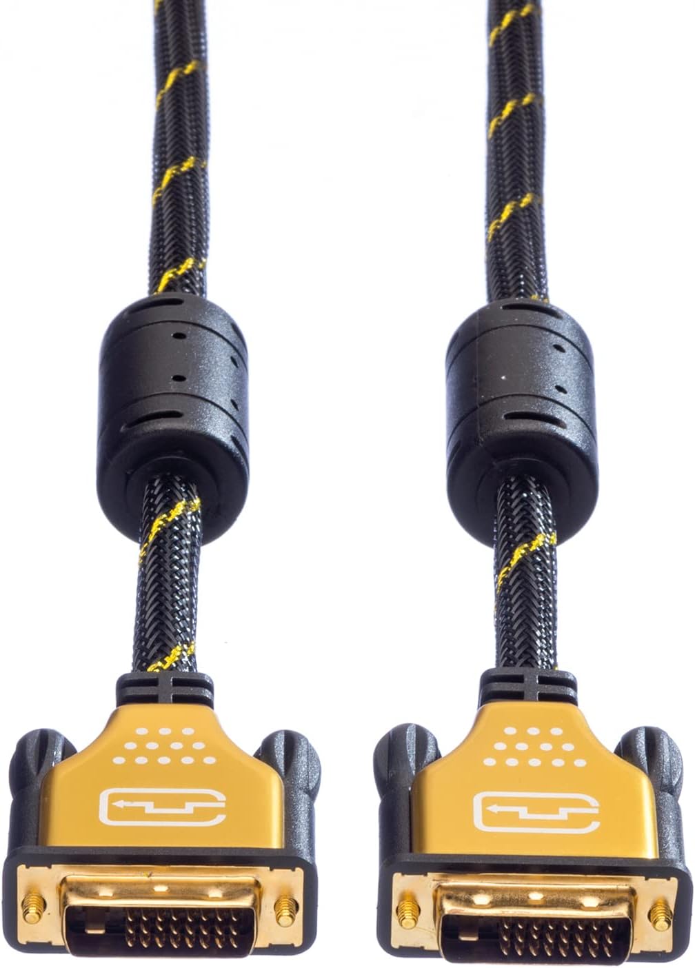 ROLINE GOLD Monitorkabel DVI, ST-ST, (24+1) dual link, 5 m 5m, 5m