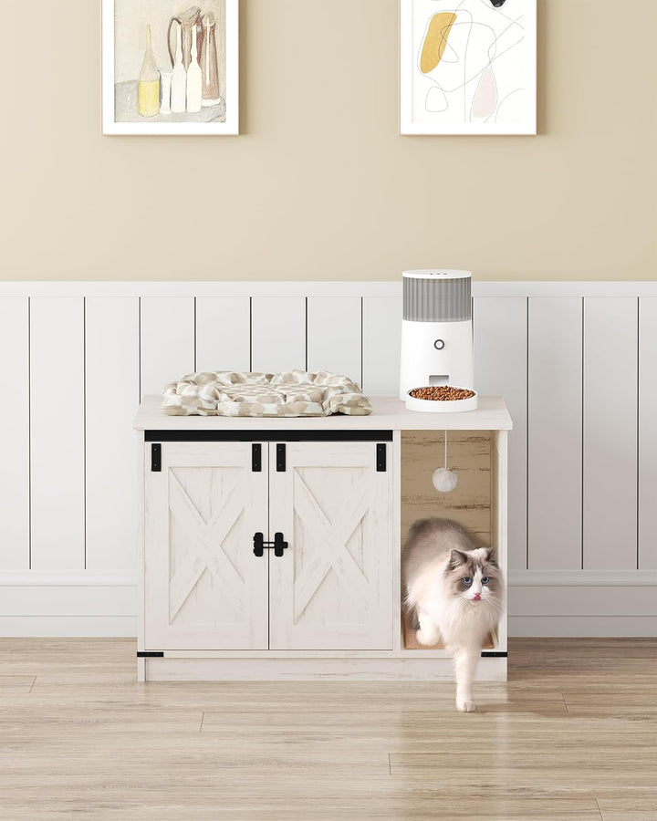 Hzuaneri Katzenschrank, Katzentoilette, Katzenklo Schrank, Versteckte Katzentoilette Kabinett Möbel