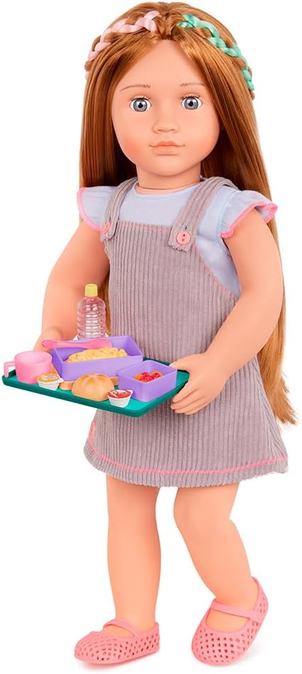 Our Generation – Reiseset für 46 cm Puppen – Mit Koffer, Zubehör und Reisedetails wie Kamera, Tablet