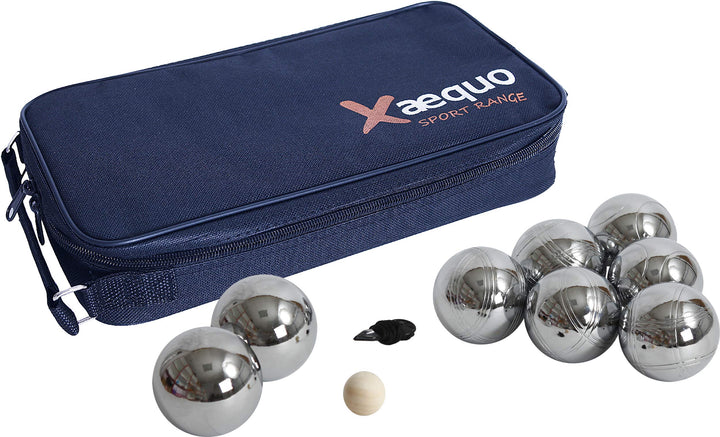 FERRY 8 Boccia-Kugeln mit Tasche (Set mit 8 Kugeln), Set mit 8 Kugeln