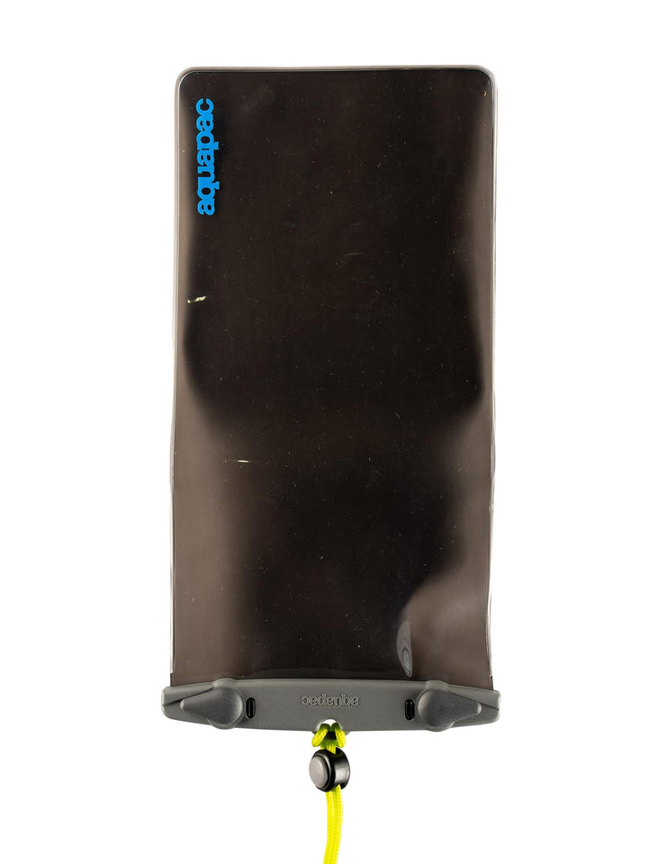 AQUAPAC wasserdichte Tasche Brustbeutel Medium Electronic Lang, Grau-Transparent, 25.0x15.0x1.0 cm,