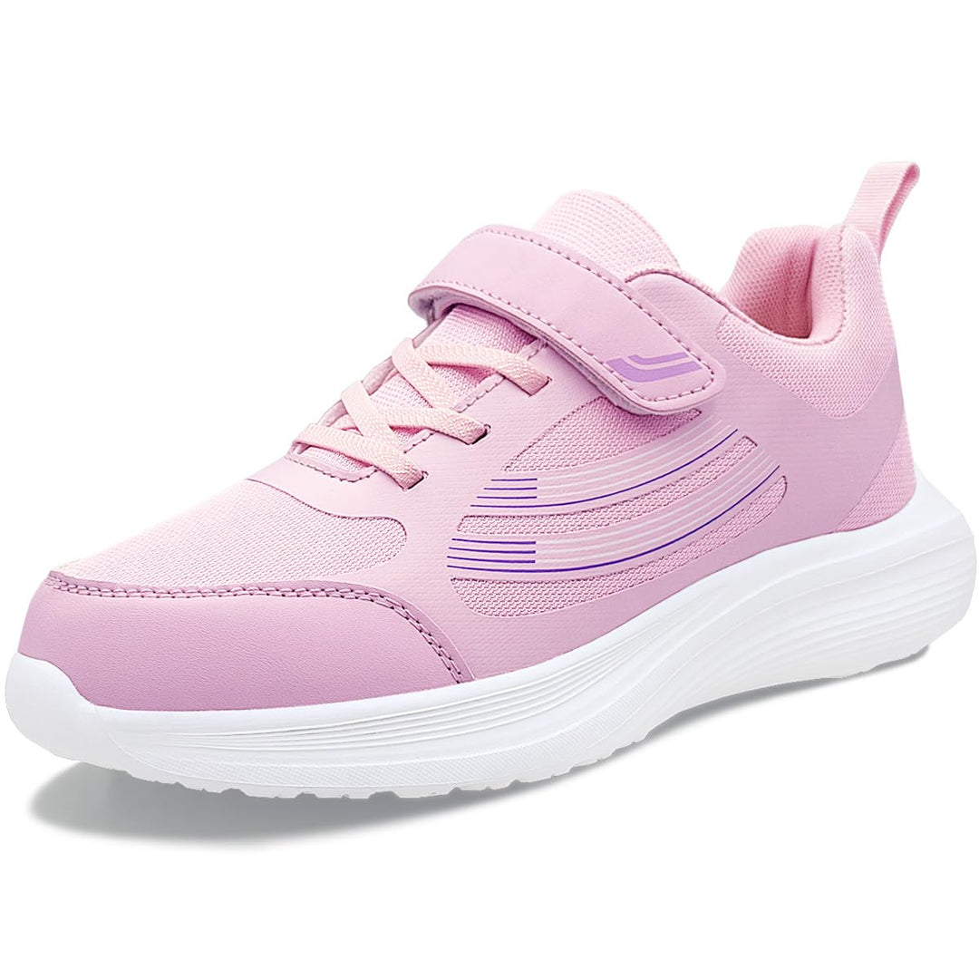 Mädchen Turnschuhe Sparkle Scales Sneaker Kinderschuhe mit Klettverschluss(28-38 EU) 28 EU Pink Mesh