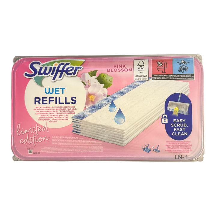 Swiffer Feuchte Bodentücher Nachfüllpackung 24 Tücher Pink Blossom *Limited Edition*