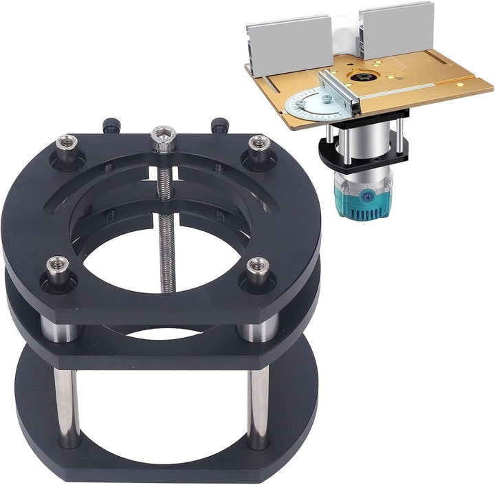 Router-Lift-Basis, Router-HebebüHne, 4 Kiefer Hubsystem für MetallfräStische Werkzeug zum Anheben De
