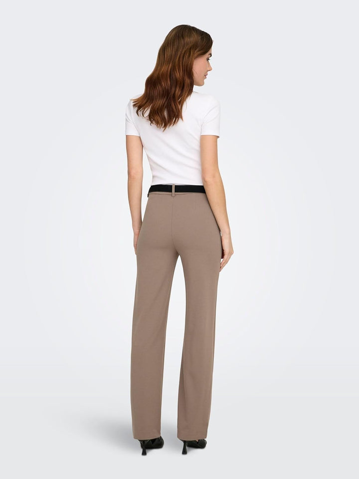 ONLY Female Hose ONLRAFFY-YO Gerade geschnitten Hose XS / 34L Fossil, XS / 34L Fossil