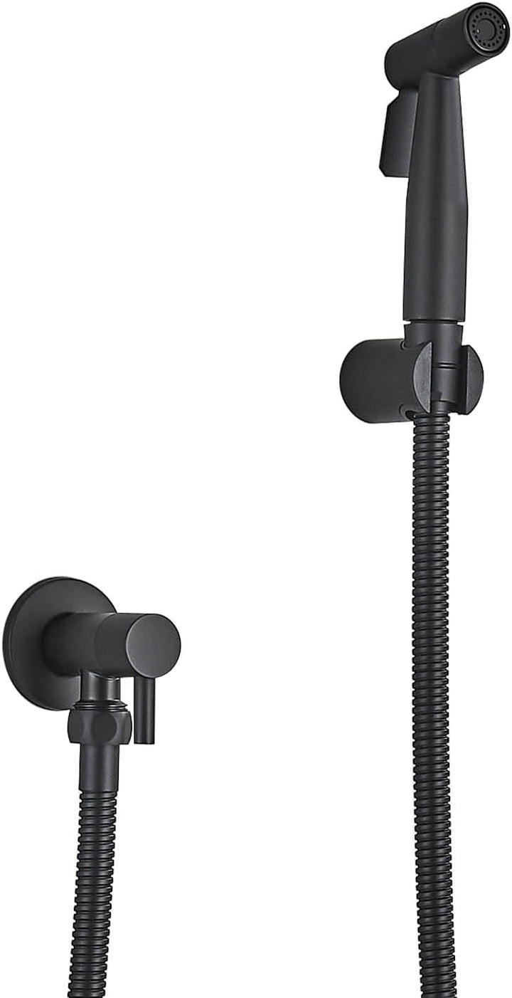 Bidet Handbrause Sprühkopf mit Handbrause Schlauch und Halter Bidet Dusche für Standard G1/2 Anschlu