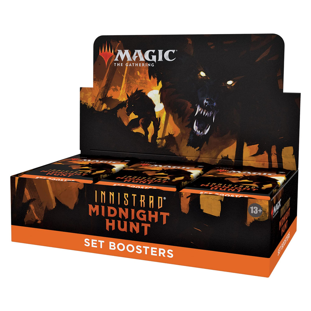 Wizards of the Coast C89530001 Innistrad: Mitternachtsjagd Set Booster Box Zubehör, Multicolor