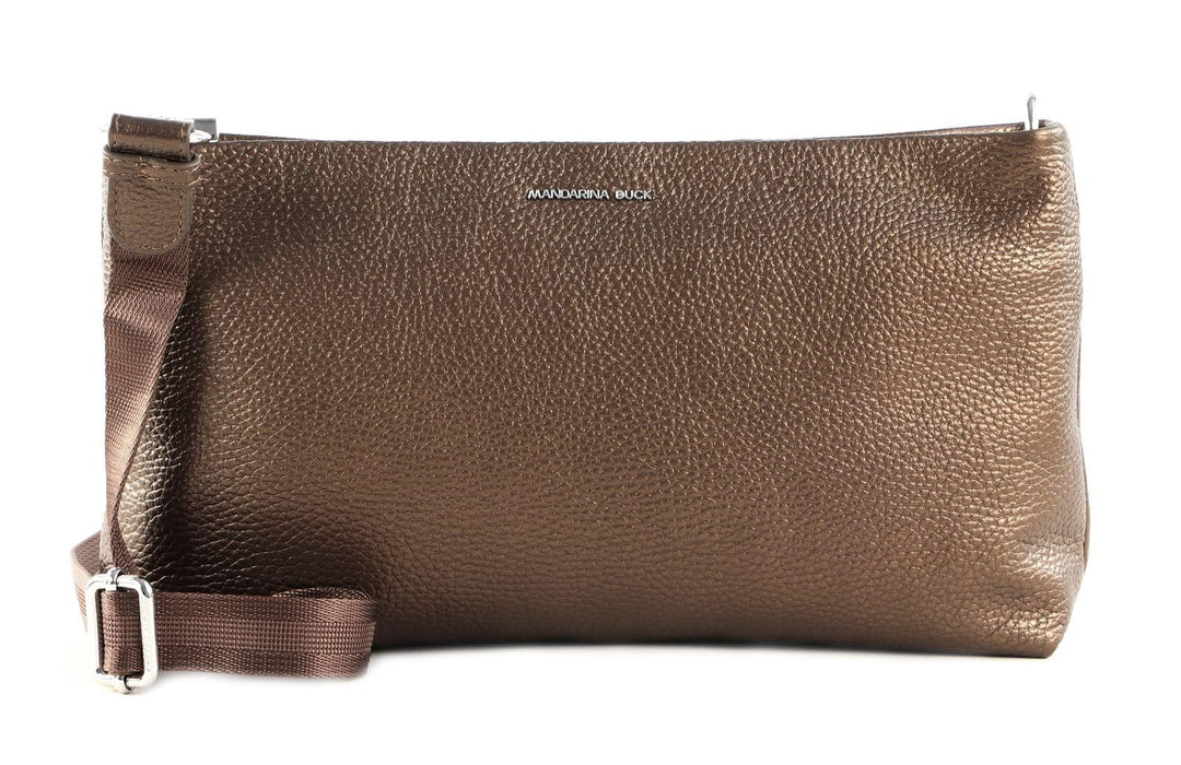 Mandarina Duck Damen Mellow Lux Schultertasche Bronzo, Bronzo