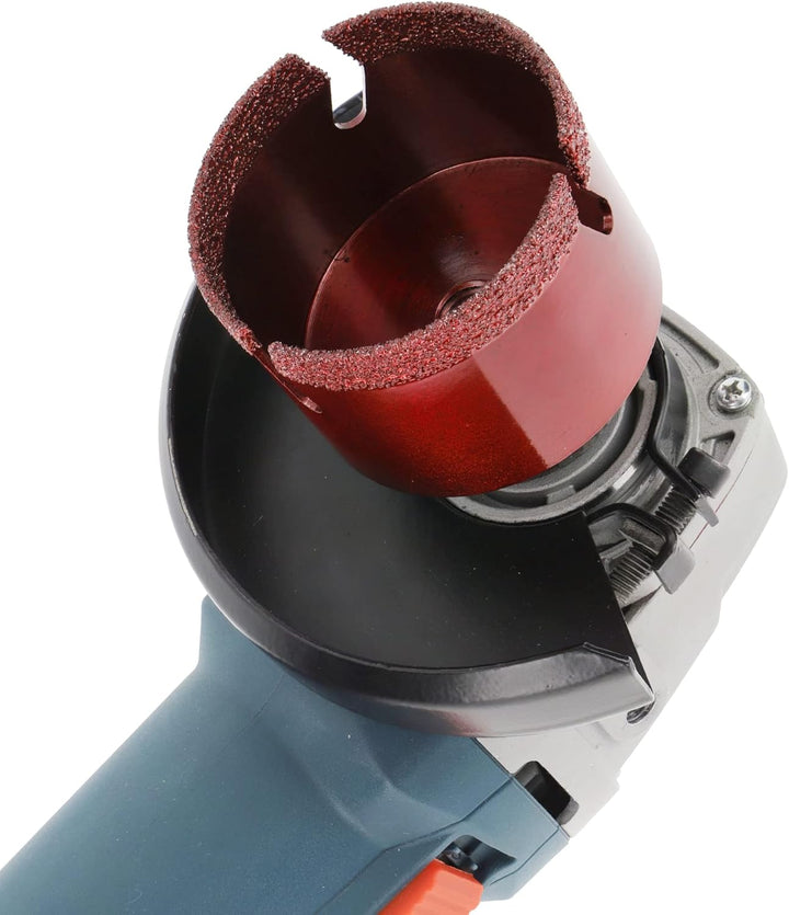 PRODIAMANT Speedmaster Fliesenbohrer 68 mm Profiqualität für Winkelschleifer zum bohren Fliese Feins