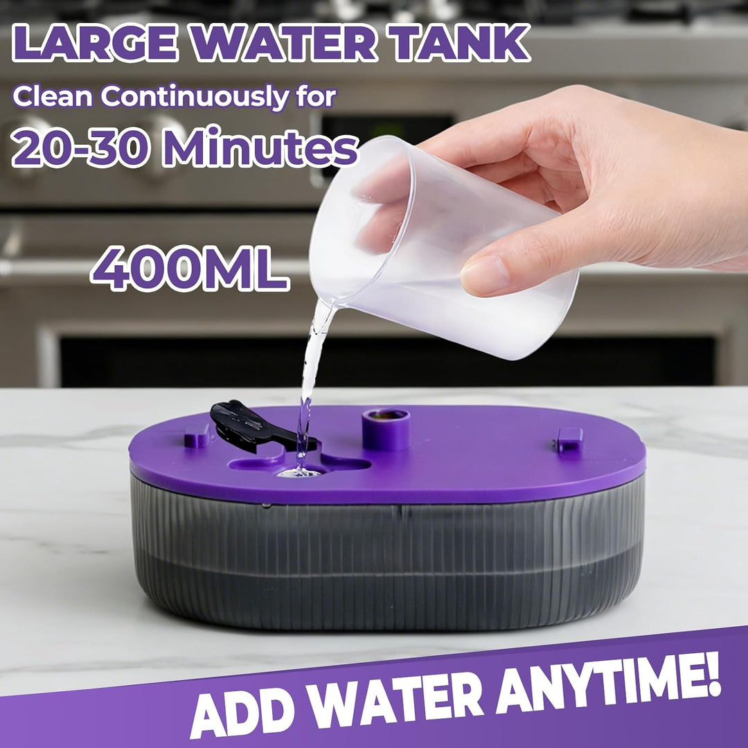 1350W Dampfreiniger Handgerät 15-Sekunden-Aufheizung 125℃ Tragbarer Dampfreiniger für Zuhause mit 40