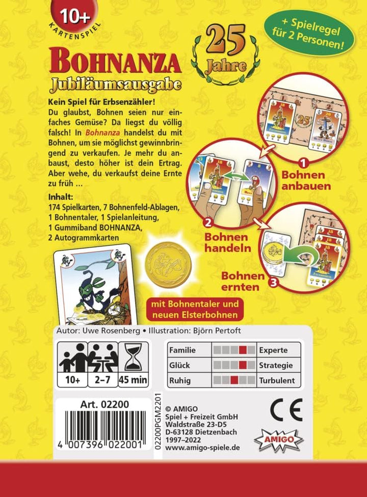 Amigo Spiele - Bohnanza - Ich glaub es hackt!, 25 Jahre Edition