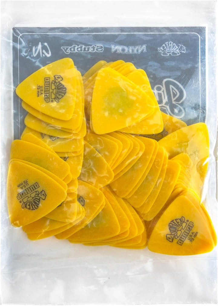 Médiators Jim Dunlop 0,73mm Tortex Triangle 0,73mm sachet de 72 Sachet de 72 0,73mm, Sachet de 72 0,
