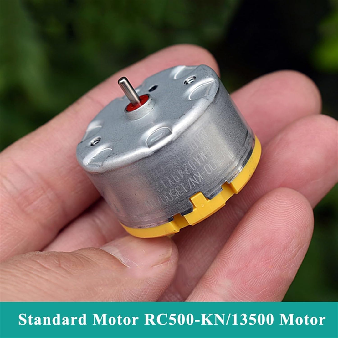 RC500-KN/13500 Micro 500 Motor DC 6V-12V 5400RPM Mini 32mm Durchmesser Rundmotor 1Stk