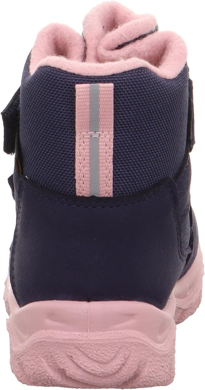 Superfit Mädchen Husky1 Schneestiefel, Blau Rosa 8030
