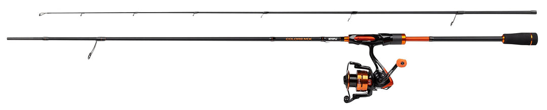 Mitchell Colors MX Spinnrute und Rolle Combo – Raubfisch-Spinnangel-Setup – Barsch, Forelle, Hecht,