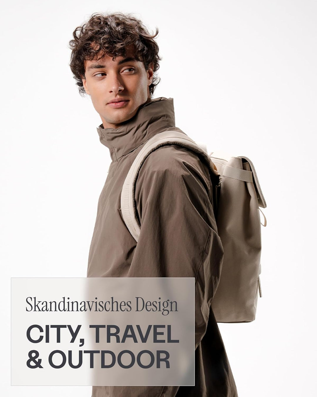 Kapten &amp; Son Rucksack Fyn Sandstone 13 L, Sandstone