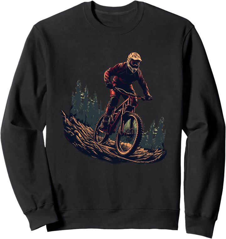 Mountainbike Downhill Enduro Biker Geschenk Sweatshirt