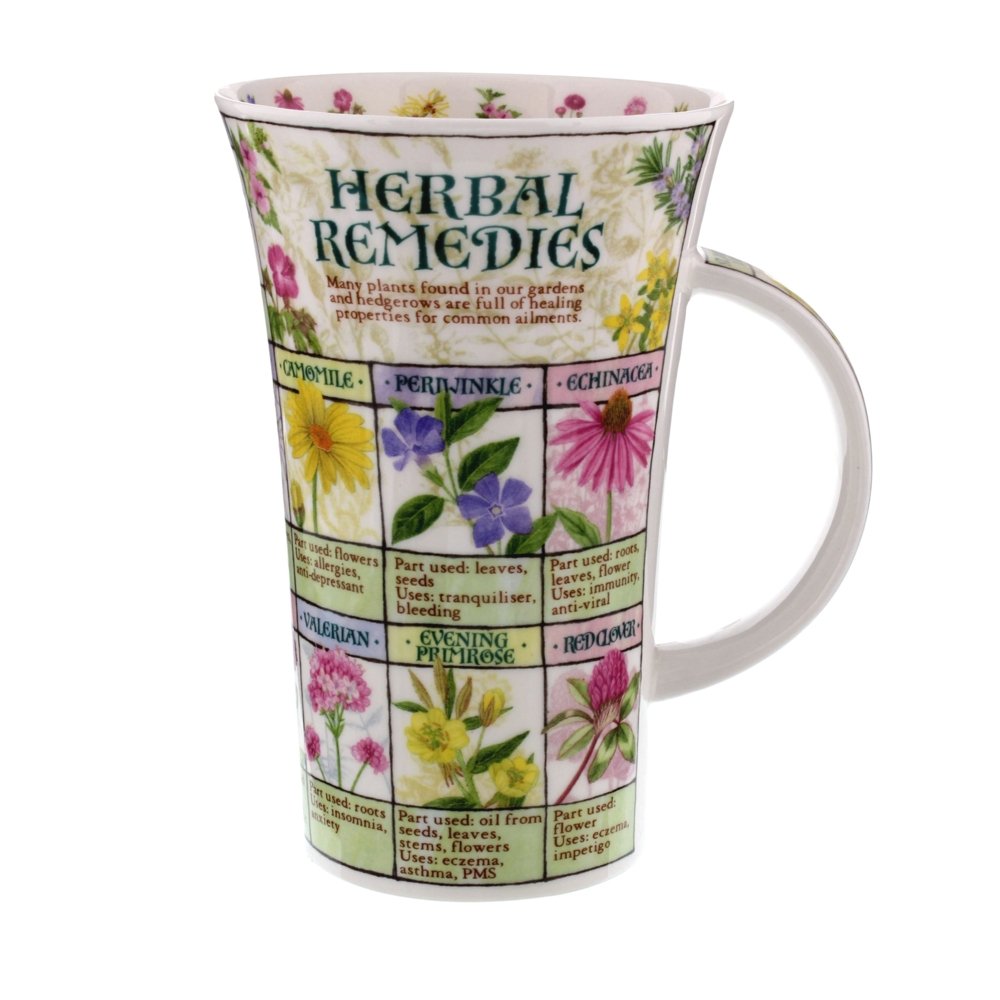DUNOON Tasse Form Glencoe Motiv "Herbal Remedies"
