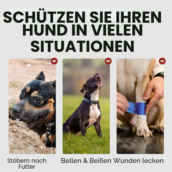 BRONZEDOG Pitbull Maulkorb für Hunde, atmungsaktiv, Metallkorb für grosse Hunde, Amstaff Staffordshi
