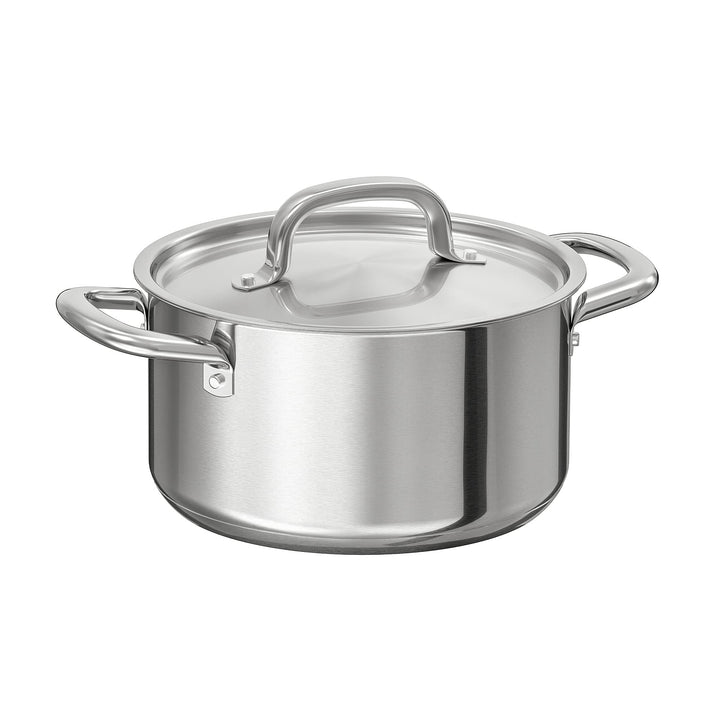 IKEA IKEA 365+ Topf mit Deckel, 3,0 l, Edelstahl