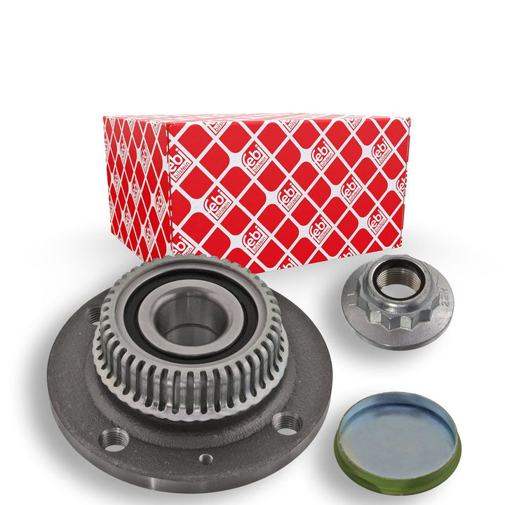 febi bilstein 28168 Radlagersatz mit Radnabe und Anbaumaterial , 1 Stück