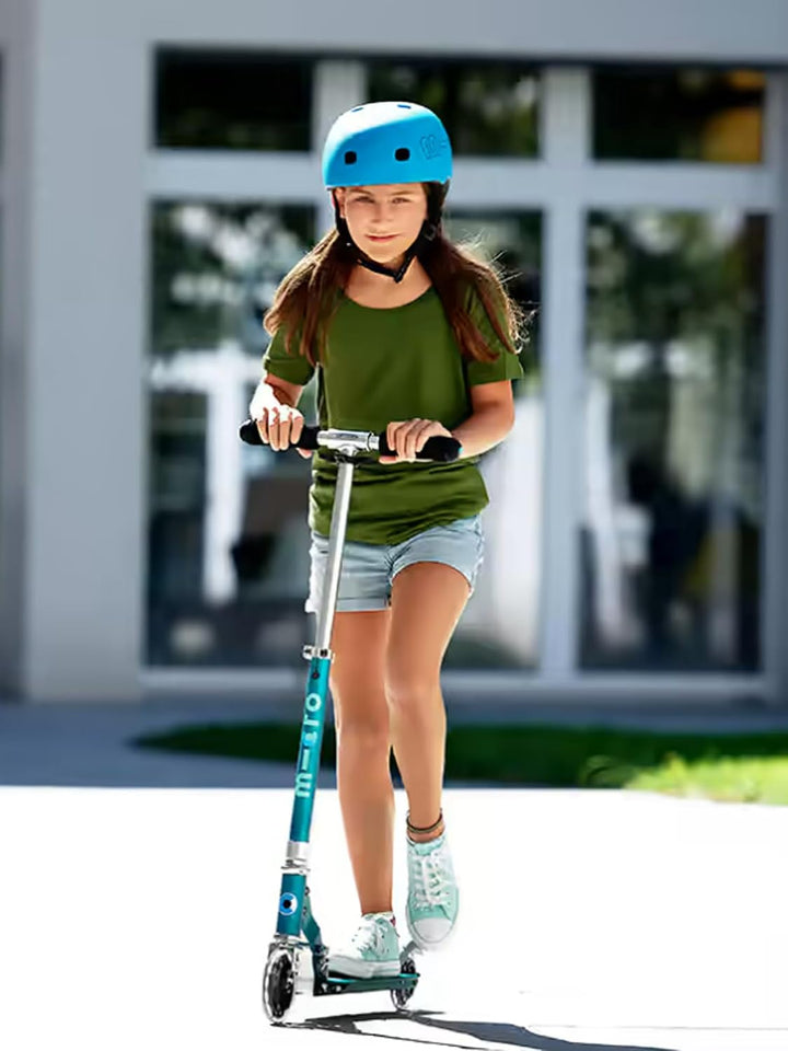 Micro Roller | Micro Sprite LED Kinderroller | Lenker verstellbar | Leuchtrollen | Faltbar | 5-12 Ja