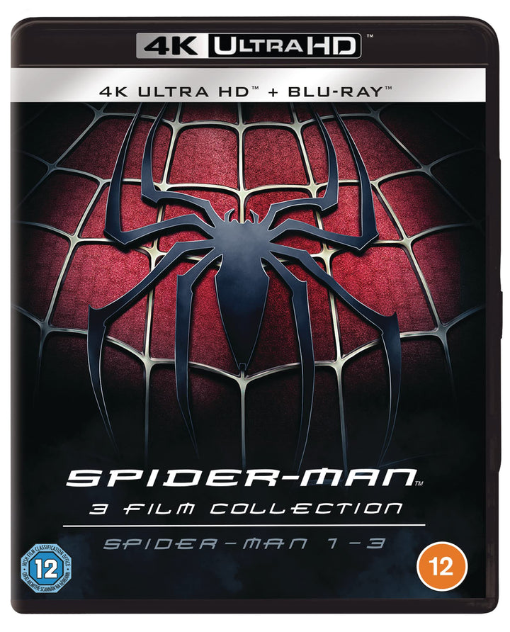 Spider-Man 1-3 [4K Ultra-HD + Blu-Ray] [Region Free] (Deutsche Sprache. Deutsche Untertitel), Blu-ra
