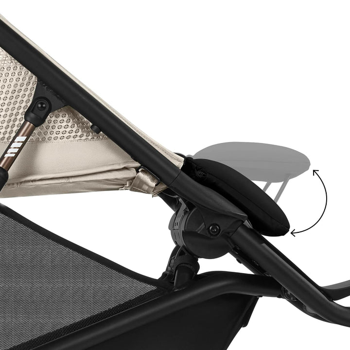 CYBEX Gold AVI SPIN Kinderwagen, ab Geburt-ca. 4 Jahre, Seashell Beige | Ab Geburt bis ca. 4 Jahre,