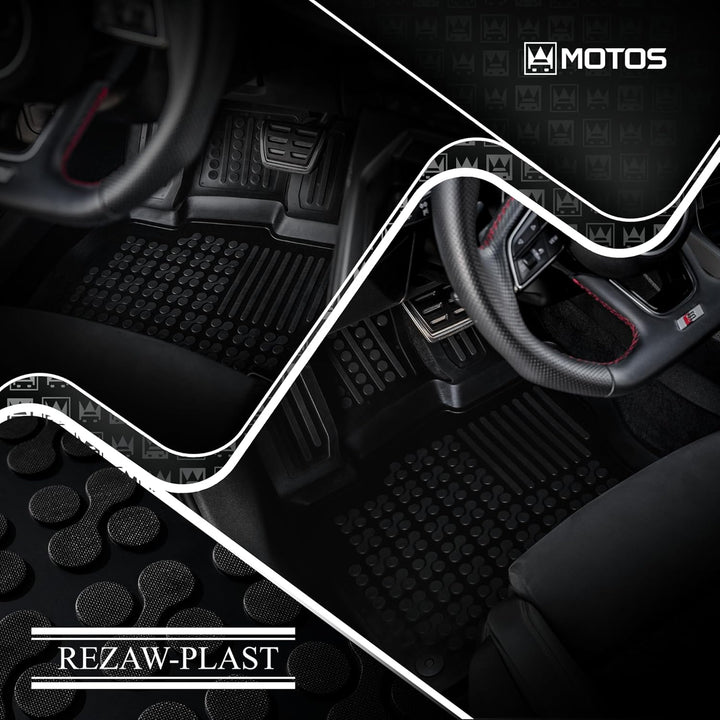 M MOTOS Gummimatten Auto Fussmatte passt für Renault Megane IV ab 2016 Verbessern Sie Ihren Reisekom
