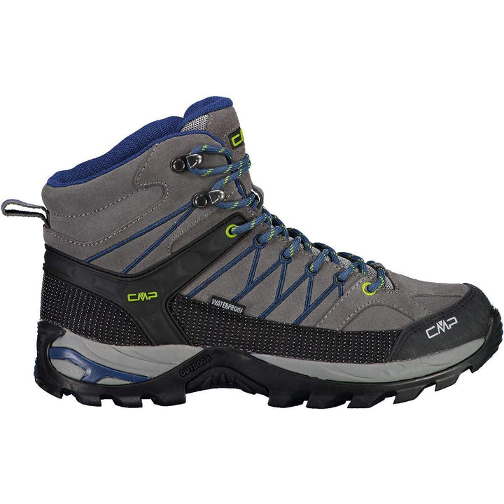 CMP Herren Rigel Mid Wp Trekking Shoes 3q12947Trekking- &amp; Wanderstiefel 41 EU Graffite Marine, 41 EU