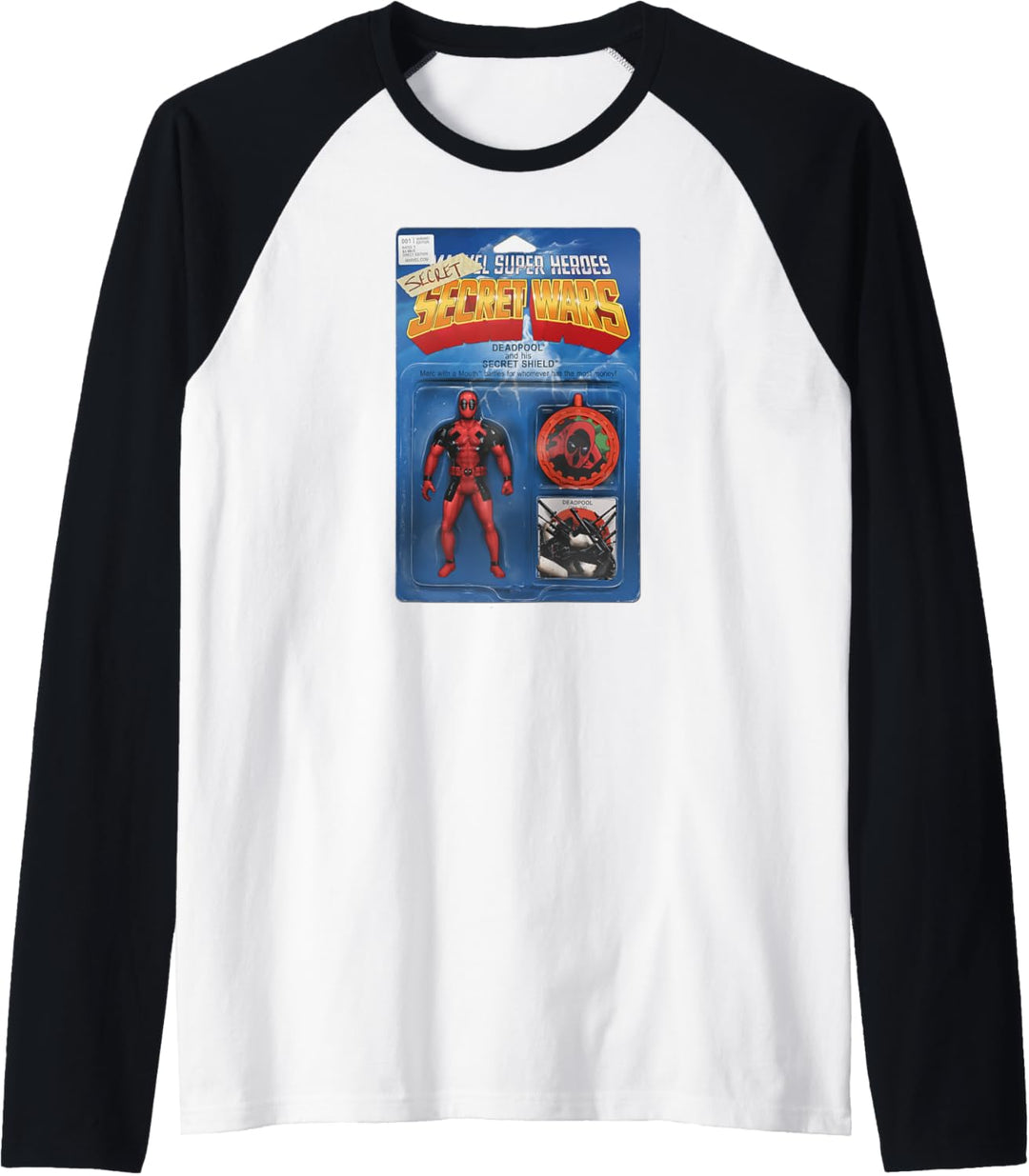 Marvel Deadpool Toy Package Raglan