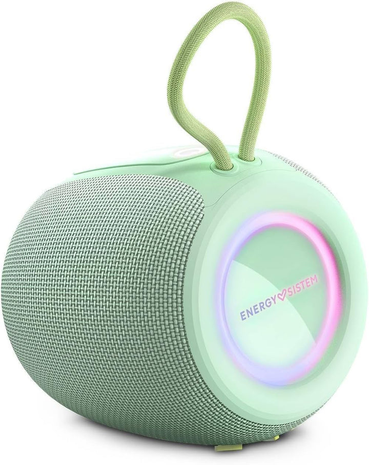 Energy Sistem Bloom Bluetooth-Lautsprecher (Bluetooth 5.3, 18 Stunden Akkulaufzeit, IPX6, True Wirel
