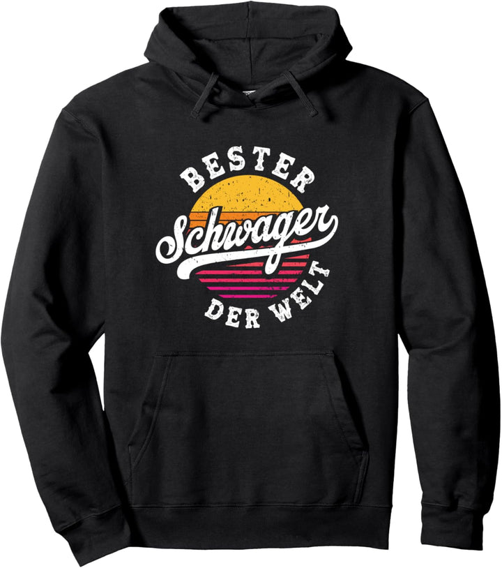 Bester Schwager Der Welt Vintage Lustiger Spruch Pullover Hoodie
