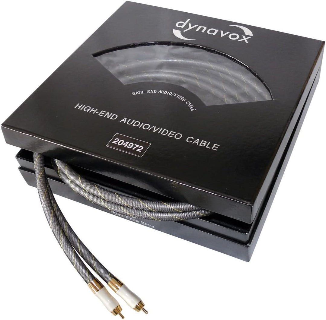 Dynavox Highend-Stereo-Cinchkabel 2 x 1,5m
