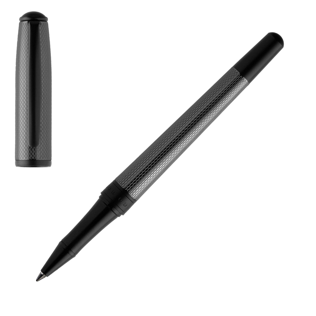 Hugo Boss Essential Glare Kugelschreiber Schwarz, Länge: 14,3 cm, HSY0565A