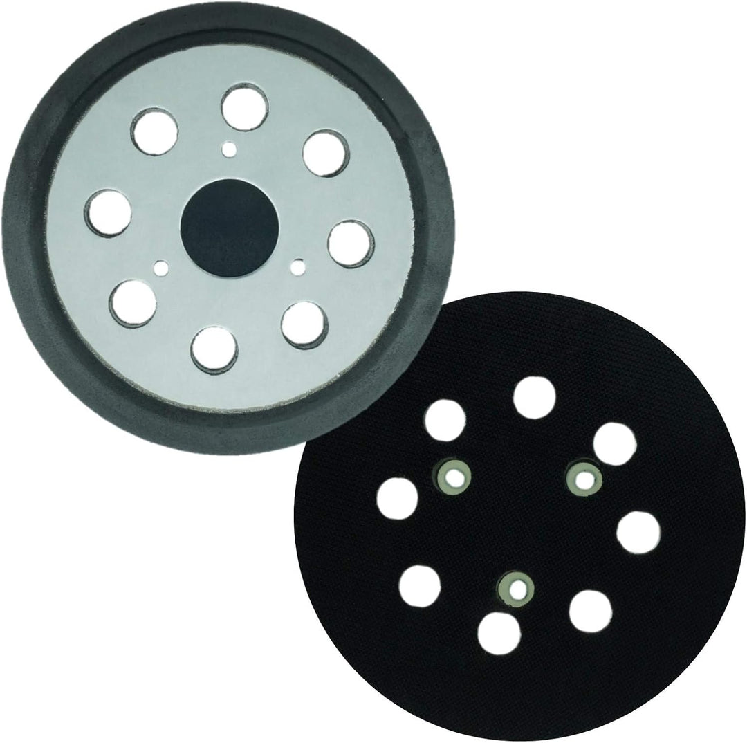 1 x SabreCut OSSCPD421MH 125mm mittelharter Exzenterschleifer mit 8 Löchern Klett-Stützteller kompat