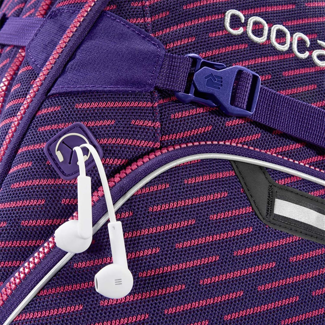 coocazoo Schulrucksack ScaleRale OceanEmotion, ergonomischer Tornister, höhenverstellbar mit Brustgu