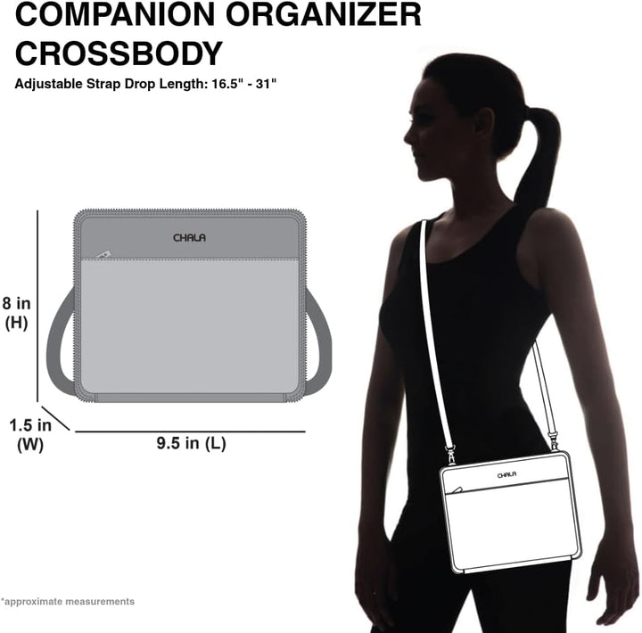 Chala Brieftaschen-Organizer Xbody Braun, Sonnenblume - Braun