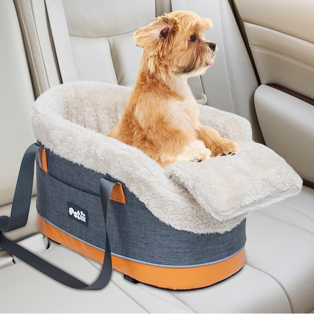 Hunde-Autositz-Konsole, tragbarer Haustier-Autositz, Armlehne, Mittelkonsole, Haustier-Autositz, Hau